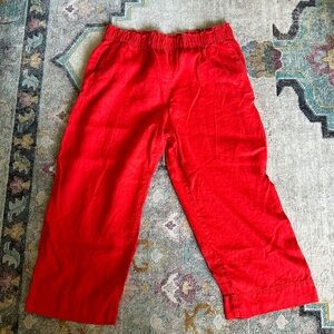 H&M Ankle Length Linen Pants